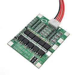 BMS 4S 30A 16.8В Контролер заряду розряду Li-ion батарей, балансування