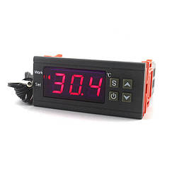 Терморегулятор MH1210W 220В 10А -50~+110°C (точність 0.1°C) регулятор температури термостат датчик