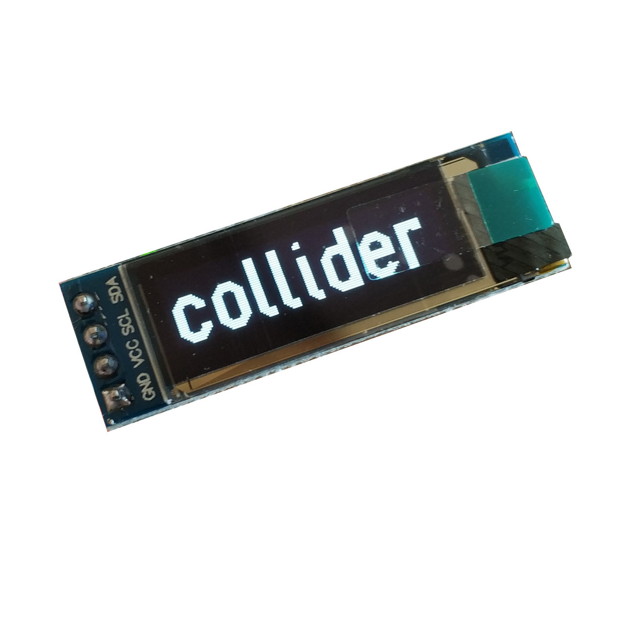 Дисплей OLED 0.91" 128х32 модуль SSD1306 I2C, Білий, фото 1