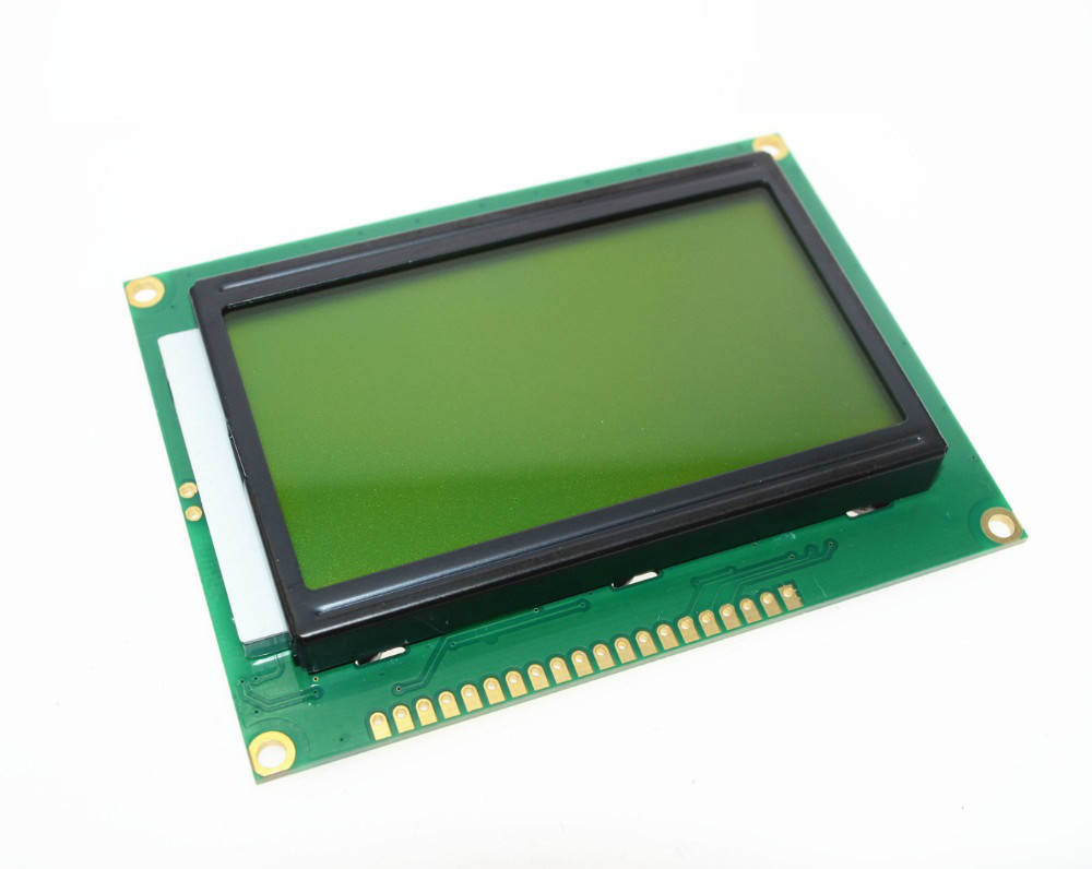 Дисплей LCD12864 ST7920 128х64, Зелений, фото 1