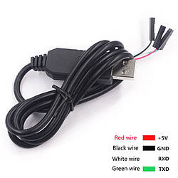 USB - TTL конвертер PL2303HX USB (UART RS232 TTL 4пин кабель)
