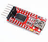 Конвертер FT232RL FTDI USB - TTL 3.3V 5V UART RS232 FT232 MiniUSB, фото 2