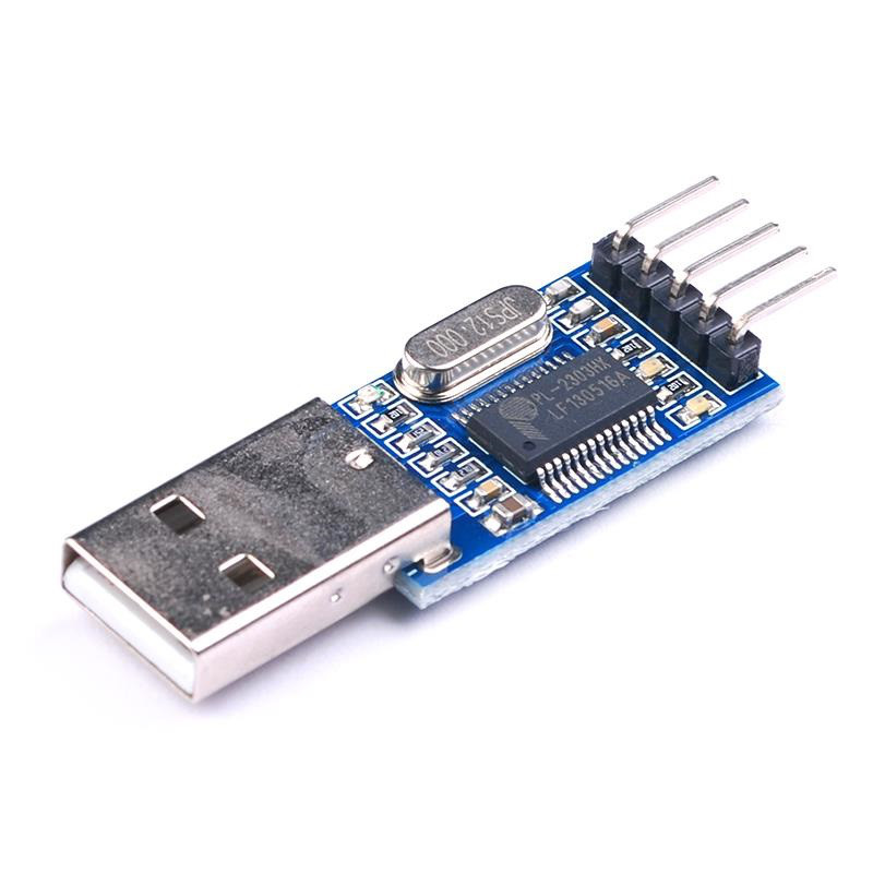 USB - TTL конвертер PL2303HX 3.3/5В USB (UART RS232 TTL), фото 1