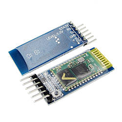 Модуль Bluetooth HC-05 приймач-передавач з антеною на підкладці інтерфейс RS232 6pin