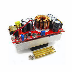 Підвищувальний перетворювач 1800W TL494 10-60В - 12-90В 40A 1800Вт із регулюванням напруги, струму