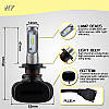 Автолампи H11 Headlight S1 50 Вт, 8000 LM, 6000 K, 9-32 В, фото 5