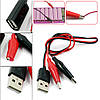 USB- Перехідник тато +ма — затискачі, крокодили для USB-тестера, фото 8