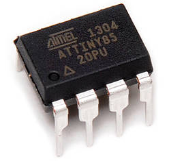 Мікроконтролер ATtiny85-20PU D608