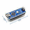 Arduino NANO V3.0, ATmega328P, CH340, 5В, 16МГц, MiniUSB, фото 10