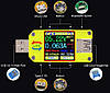 USB тестер RD UM34C Bluetooth 3.0, USB 3.0, 4-24В, 0-4А, фото 6