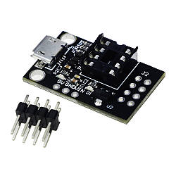Відладнана плата для ATtiny13A, ATtiny25, ATtiny45, ATtiny85