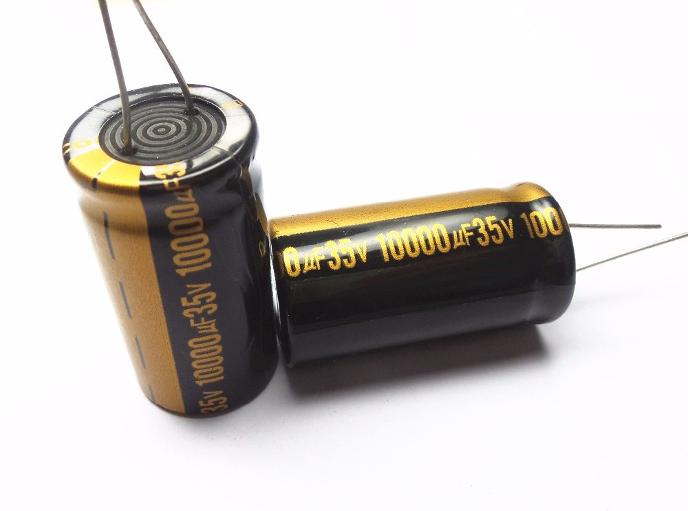 Конденсатор 10000 мкФ 35 В, Low ESR, 105 °C, 18*35 мм, фото 1
