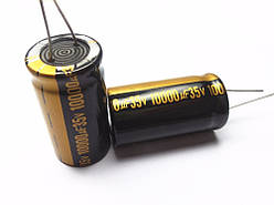 Конденсатор 10000 мкФ 35 В, Low ESR, 105 °C, 18*35 мм