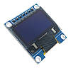 OLED дисплей 0.96" жовто-синій, 128х64, 7pin, I2C, SPI, фото 5