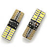 T10 Лампа в автомобіль — LED, 24SMD, 4014, W5W, Біла, Canbus, фото 3