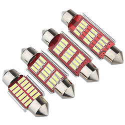 C5W (C10W) Лампа в автомобіль 31 мм — LED, 12SMD, 4014, CANBUS, Біла