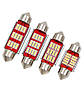 C5W (C10W) Лампа в автомобіль 36 мм — LED, 12SMD, 4014, CANBUS, Біла, фото 2