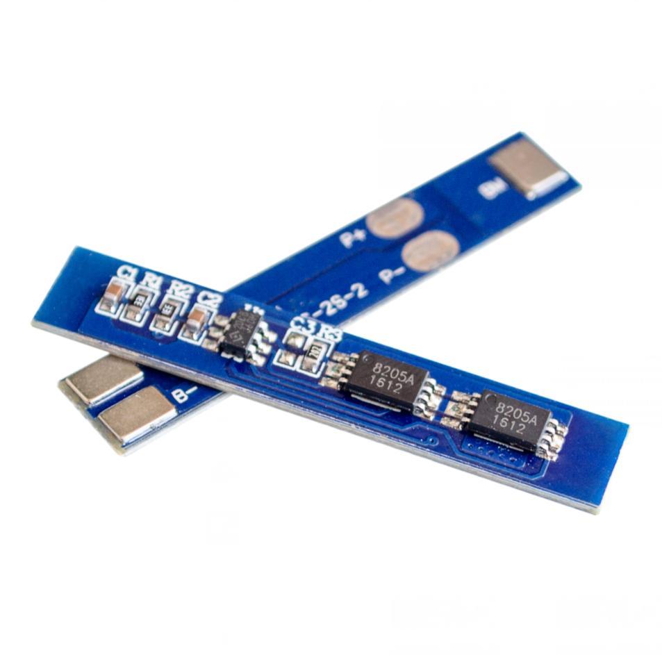 BMS 2S 3A 7.4V (8.4V) Li-ion контролер заряду розряду захисту батарей, фото 1