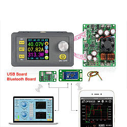 Лабораторний блок живлення RD DPS5020 USB Bluetooth, що знижує перетворювач 0-50В 0-20A 0-1000Вт