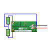 BMS 2S 20A 7.4V (8.4V) Li-ion контролер заряду розряджання захисту батарей, балансування, фото 6