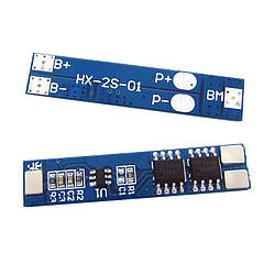 BMS 2S 5A 7.4V (8.4V) Li-ion контролер заряду розряду захисту батарей
