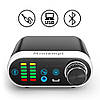 Аудіопідсилювач Miniampl TPA3116 2 x 50 Вт, Bluetooth 5.0/AUX/US, індикатори аудіосигналу, фото 2