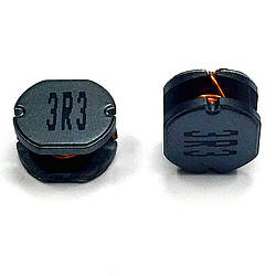 Індуктор 3.3UH, 3R3, CD75, SMD