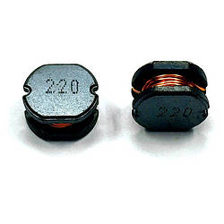 Індуктор 22UH, 220, CD75, SMD