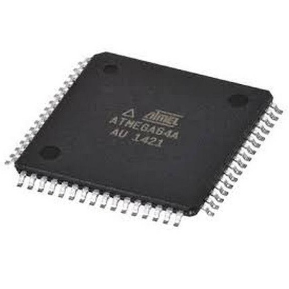 ATmega64A-AU, Мікроконтролер 8-біт, AVR, 16 МГц, 64 кБ Flash [TQFP-64], фото 1