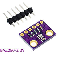 BME280 — Датчик тиску, вологості, температури I2C, SPI, 3.3 В