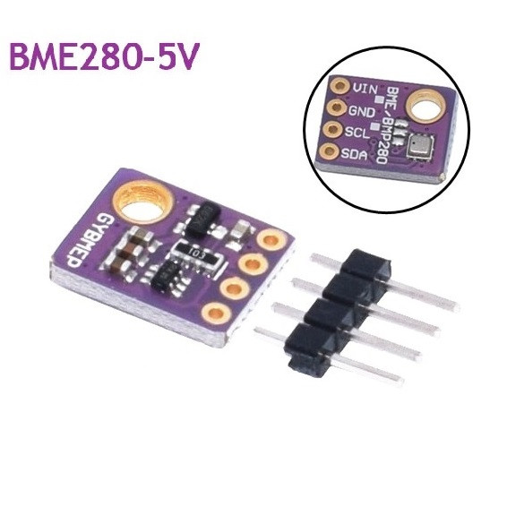 BME280 — Датчик тиску, вологості, температури I2C, SPI, 1.8.5В, фото 1