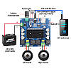 Аудіопідсилювач XH-A105 TDA7498, 2х100 Вт, Bluetooth v5.0, AUX, MicroSD, D клас, фото 5