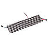 Світлодіодна матриця WS2812B 8x32 адресна SMD5050 RGB, 5 В, 256 світлодіодів, Біла підкладка, фото 2