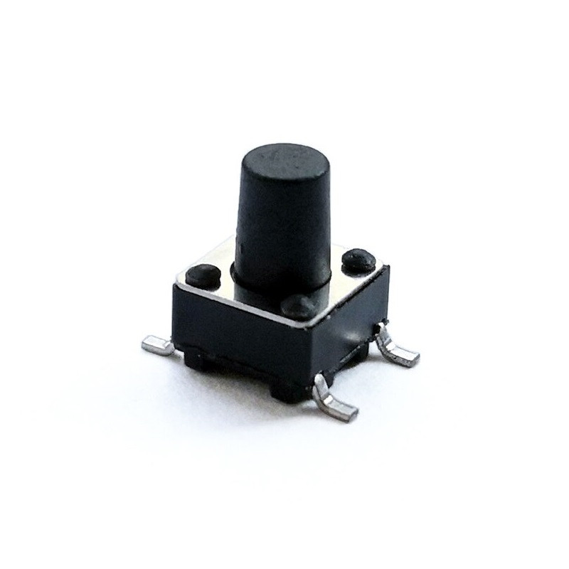 Кнопка тактова 6x6x8мм, SMD, фото 1