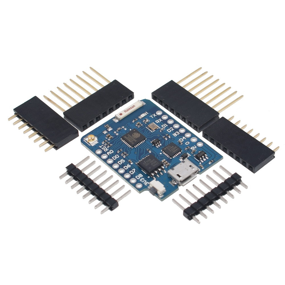 WI-FI модуль Wemos D1 mini Pro 4MB Flash, ESP8266, CP2104, фото 1
