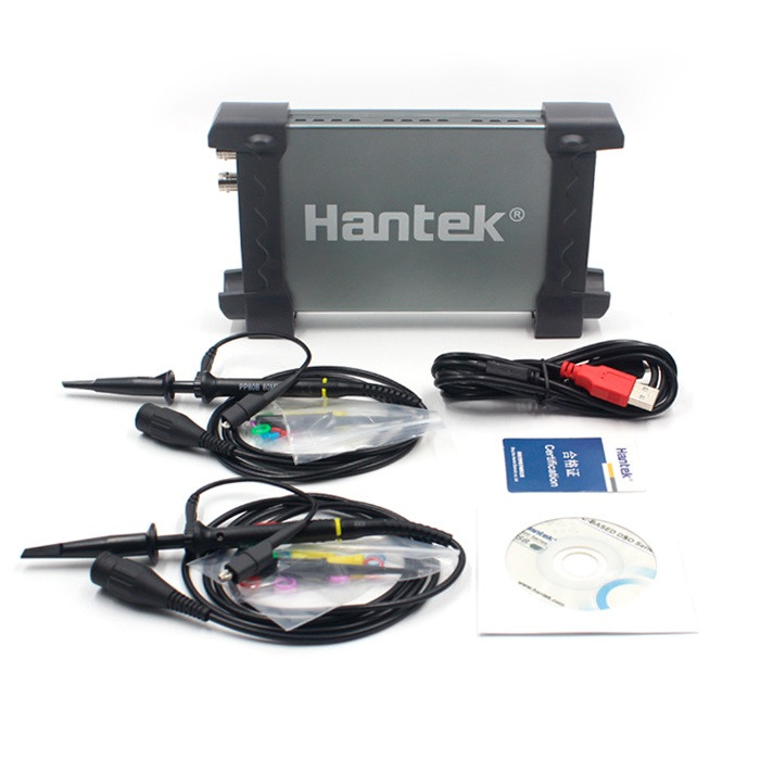 Осцилограф Hantek 6022BE 20МГц, 2 канали, USB-приставка, фото 1