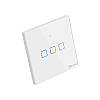 Wifi вимикач Sonoff Touch TX T0 3 Кнопки — Сенсорна панель 3 канали з LED-підсвіткою (AC 250 В/6А), фото 2