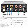Аудіопідсилювач FX-AUDIO D802C PRO 2x80 Вт STA326, Bluetooth 5.0 QCC3034 aptX, ЦАП Wolfson, S/PDIF, NFC, фото 8