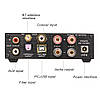 Аудіопідсилювач FX-AUDIO D802C PRO 2x80 Вт STA326, Bluetooth 5.0 QCC3034 aptX, ЦАП Wolfson, S/PDIF, NFC, фото 7