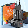 Зарядний пристрій KUULAA GaN 33W (USB Type-C + USB Type-A) 33Вт PD3.0 QC3.0, фото 2