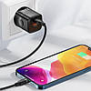 Зарядний пристрій KUULAA GaN 33W (USB Type-C + USB Type-A) 33Вт PD3.0 QC3.0, фото 3