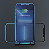 Бездротовий зарядний пристрій 30Вт USB Type-C Wireless Fast Qi Charger 30W Білий, фото 7