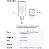 Зарядний пристрій BASEUS GaN5 Pro 65W (2 USB Type-C + USB Type-A) 65Вт PD3.0 QC4.0 + Кабель Type-C 100W PD, фото 10