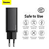 Зарядний пристрій BASEUS GaN2 Lite 65 W (USB Type-C + USB Type-A) 65 Вт PD3.0 QC4.0 Білий, фото 8