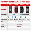Автосканер KINGBOLEN ELM327 OBD2 v1.5 PIC18F25K80 Wi-Fi адаптер для діагностики авто, фото 10
