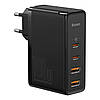 Зарядний пристрій BASEUS GaN2 Pro 100W (2 USB Type-C + 2 USB Type-A) 100Вт PD3.0 QC4.0 Кабель Type-C 100W PD, фото 2