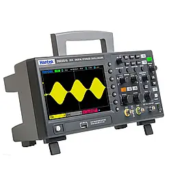 Осцилограф Hantek DSO2D15 2х150 МГц Генератор 25 МГц 7"дисплей 1 Гвиб/сек