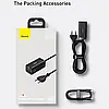 Зарядний пристрій BASEUS GaN3 Pro 100W (2 USB Type-C + 2 USB Type-A) 100Вт PD3.0 QC4.0 Кабель Type-C 100W PD, фото 10