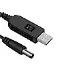 Підвищувальний кабель USB - DC5.5х2.1 тригер перетворювач 5-12В, 750мА, 6Вт, фото 3