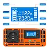 Інвертор чистий синус DATOUBOSS PSW1000 1000W 2000W 12В DC - 220В AC 50Гц, LCD-дисплей, Пульт ДК, фото 5